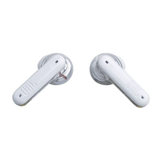 JBL Tune Flex Ghost Edition - White Ghost - True wireless Noise Cancelling earbuds - Front